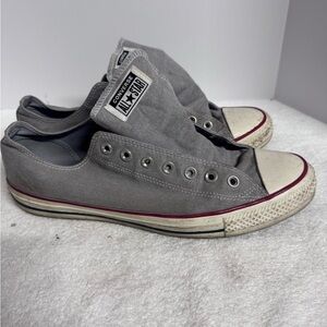 Converse Men's Gray Canvas Sneakers